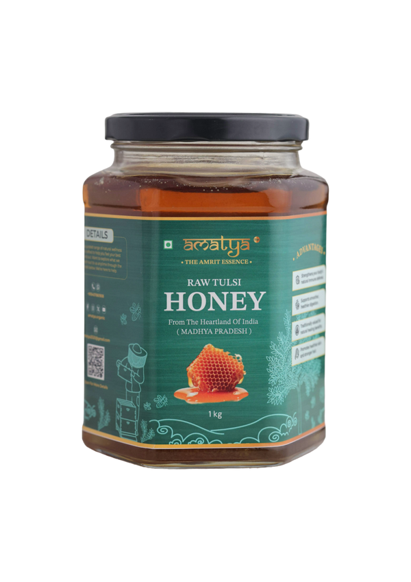Raw Tulsi Honey